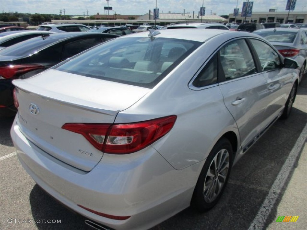 2016 Sonata Sport - Symphony Silver / Gray photo #7