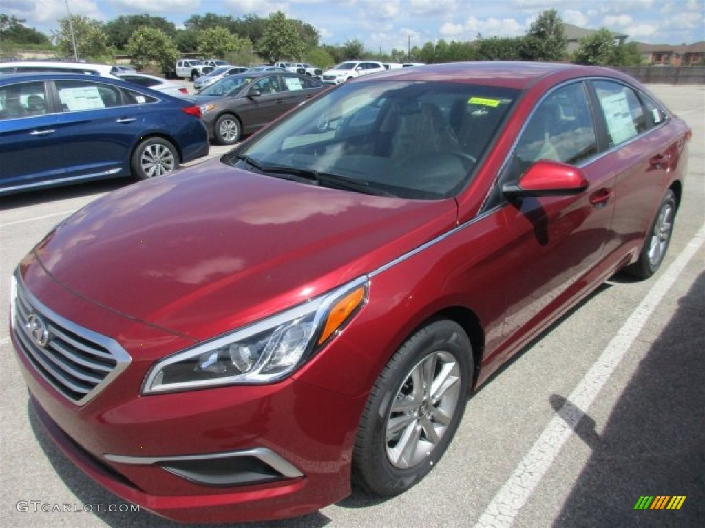Venetian Red 2016 Hyundai Sonata SE Exterior Photo #107314163