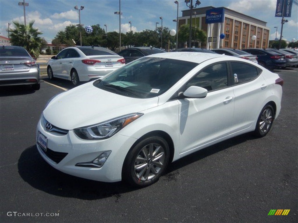 2016 Elantra SE - White / Beige photo #5