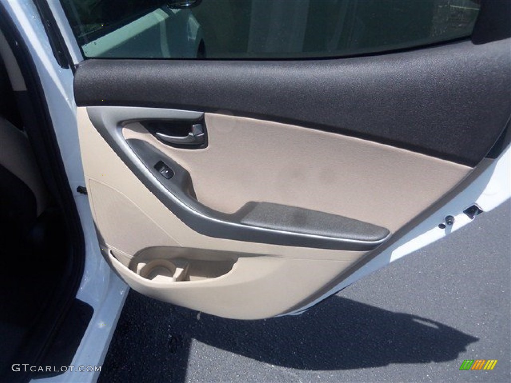 2016 Elantra SE - White / Beige photo #21