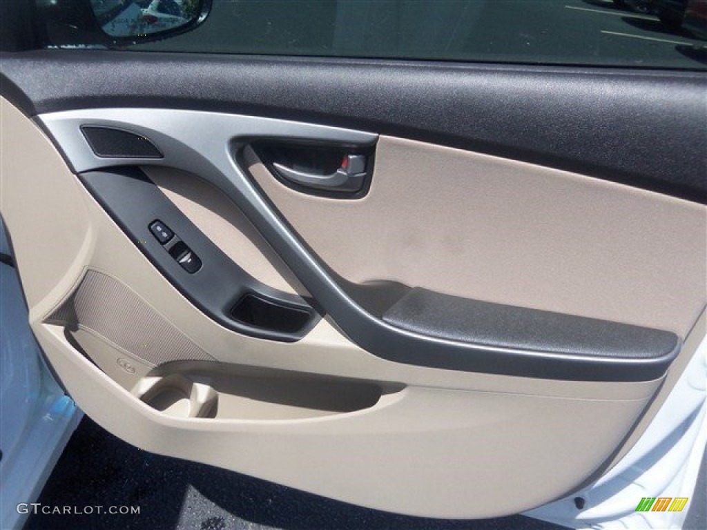 2016 Elantra SE - White / Beige photo #23