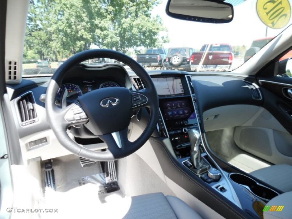 2015 Infiniti Q50 S 3.7 AWD Interior Color Photos