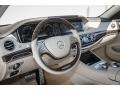 2015 Mercedes-Benz S Silk Beige/Espresso Brown Interior Dashboard Photo