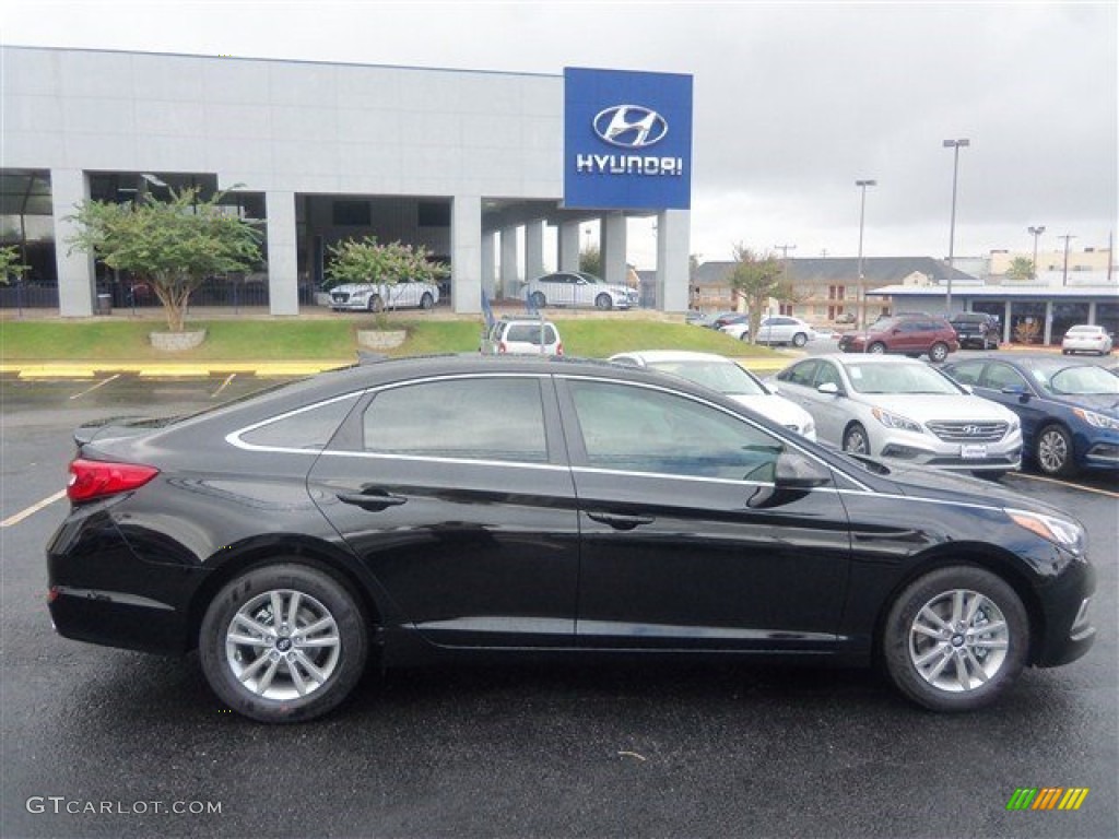 Phantom Black 2016 Hyundai Sonata SE Exterior Photo #107317184