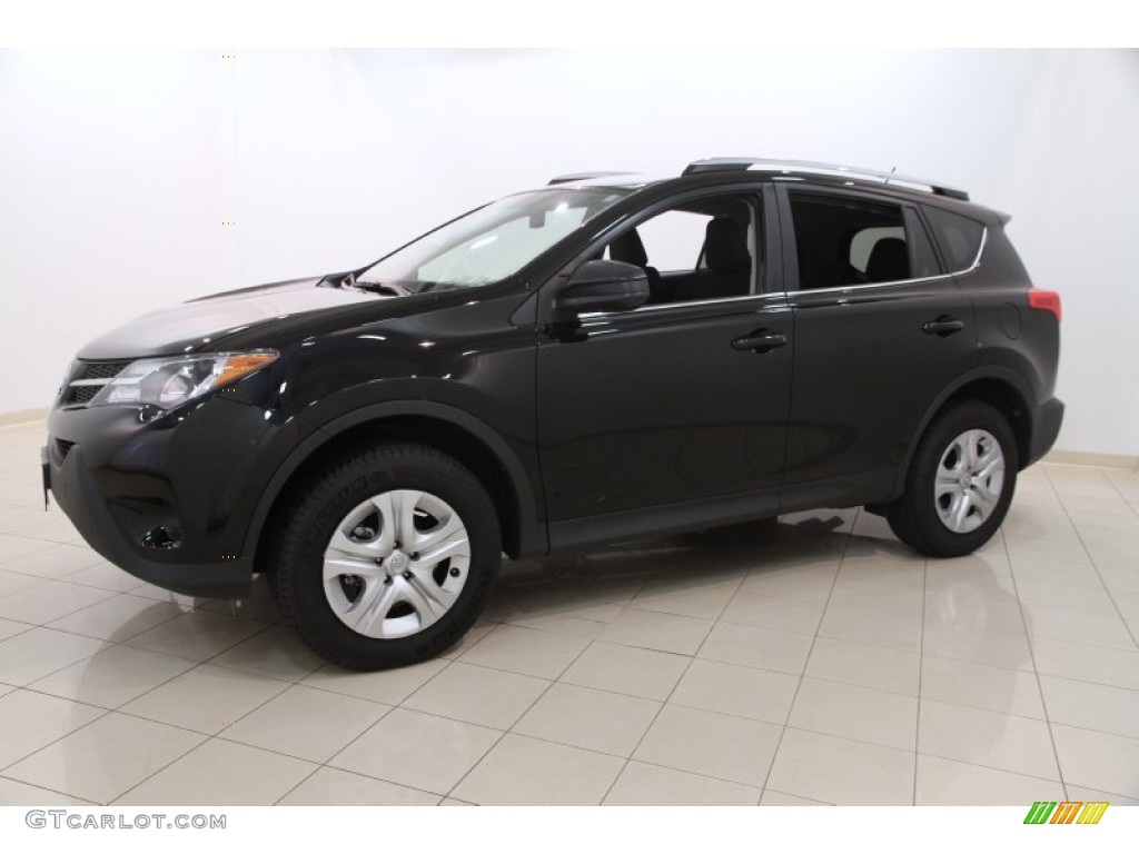 Black 2015 Toyota RAV4 LE Exterior Photo #107318882