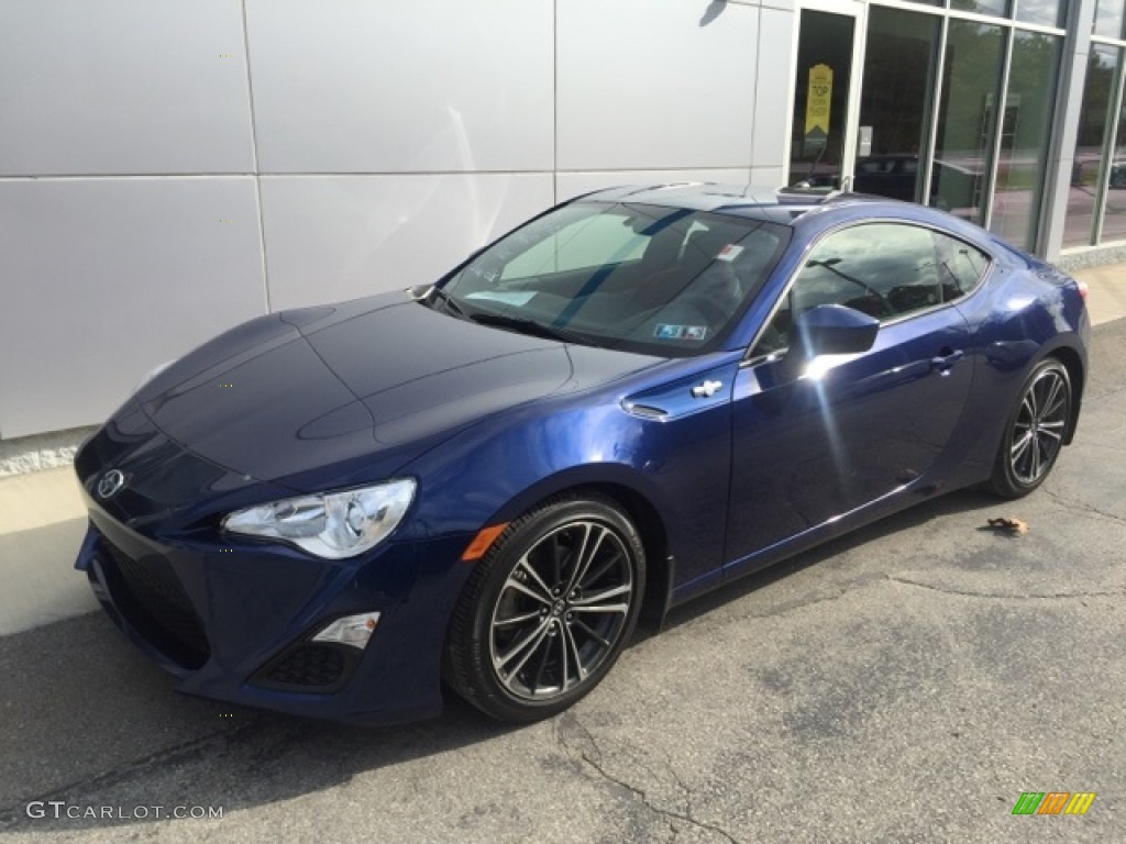 2013 FR-S Sport Coupe - Ultramarine Blue / Black/Red Accents photo #1
