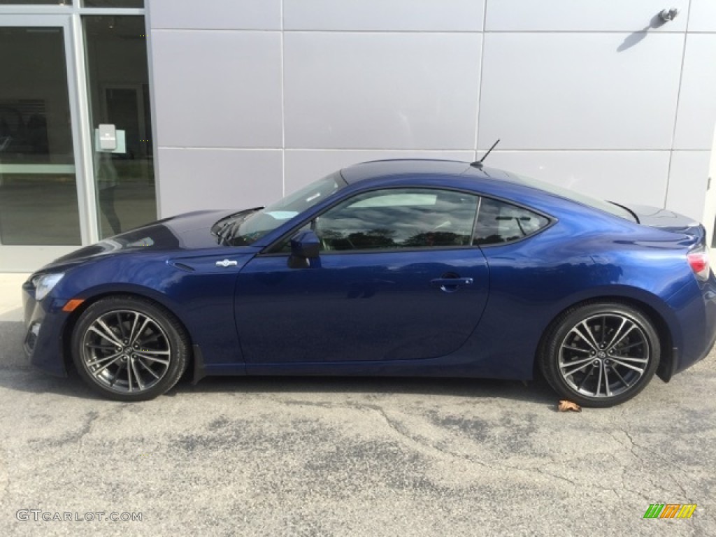 2013 FR-S Sport Coupe - Ultramarine Blue / Black/Red Accents photo #2