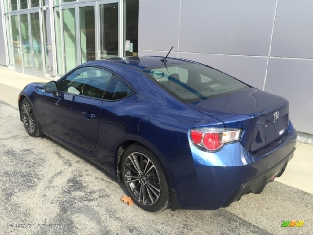 2013 FR-S Sport Coupe - Ultramarine Blue / Black/Red Accents photo #3