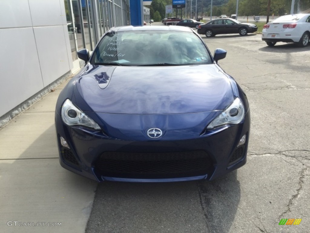 2013 FR-S Sport Coupe - Ultramarine Blue / Black/Red Accents photo #6