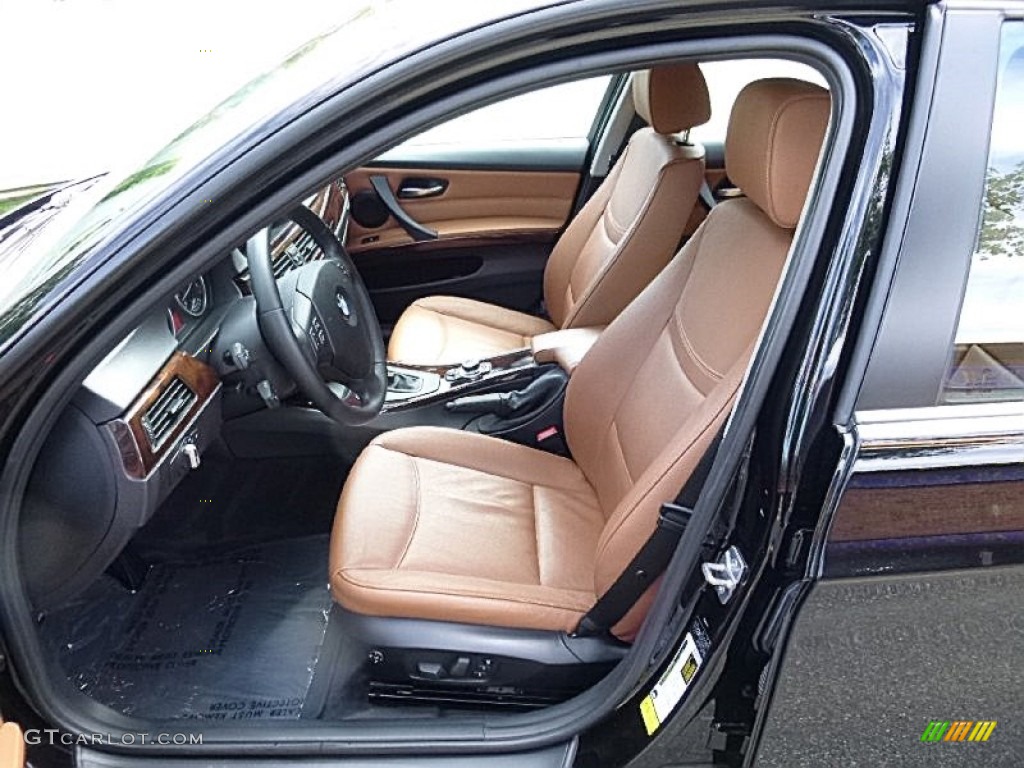 Saddle Brown Dakota Leather Interior 2011 BMW 3 Series 328i xDrive Sedan Photo #107322551