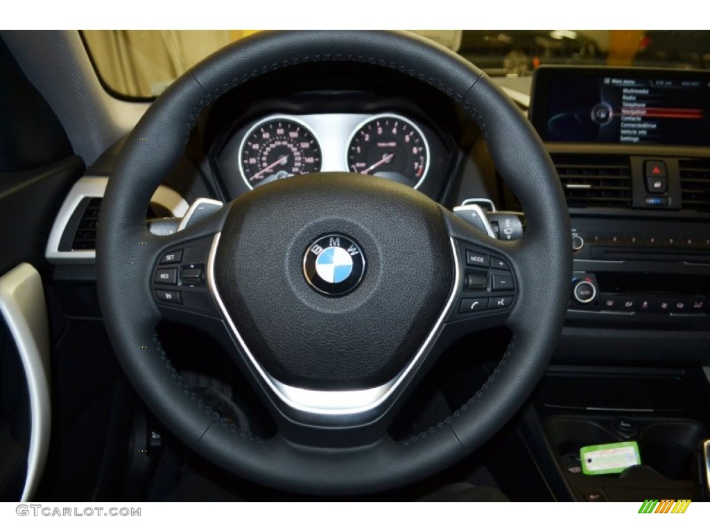 2016 BMW 2 Series 228i Coupe Black Steering Wheel Photo #107326475