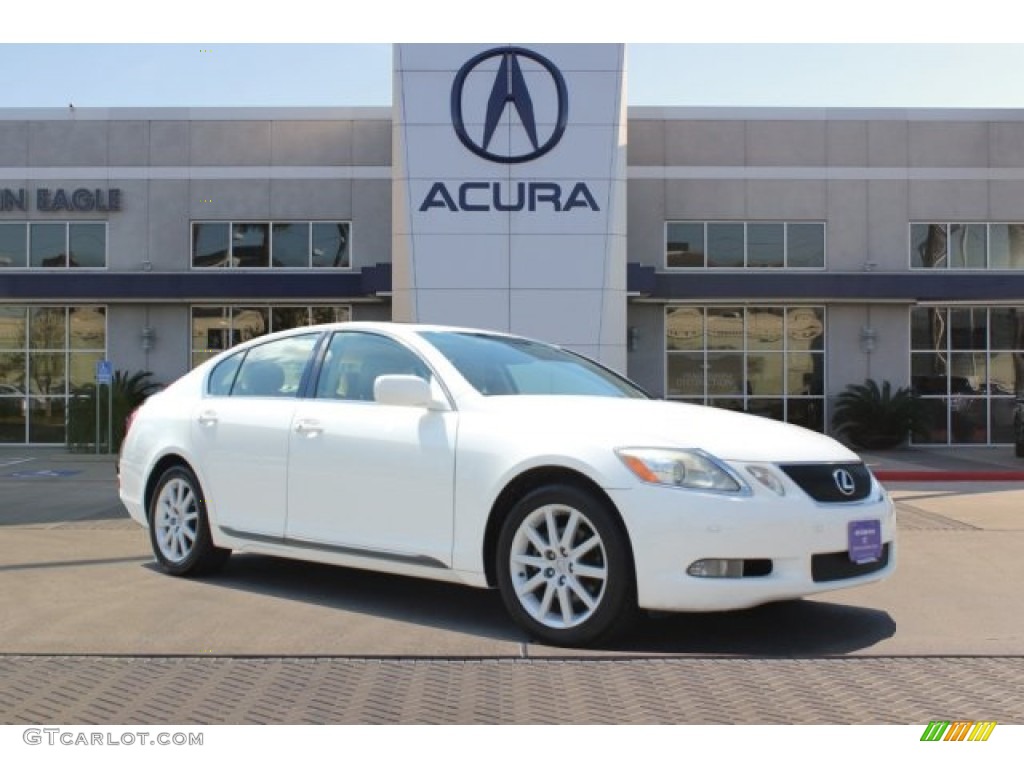 2006 GS 300 - Crystal White / Cashmere photo #1