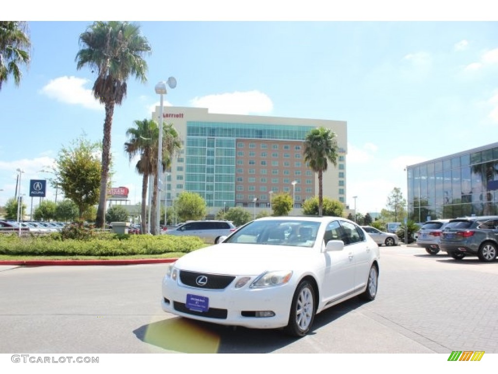 2006 GS 300 - Crystal White / Cashmere photo #2