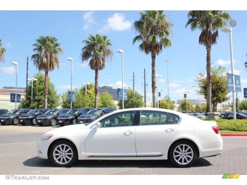 2006 GS 300 - Crystal White / Cashmere photo #3