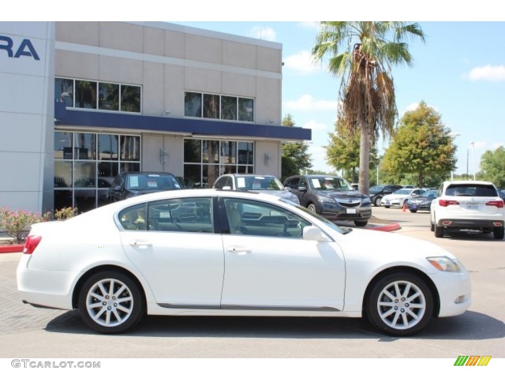 2006 GS 300 - Crystal White / Cashmere photo #4