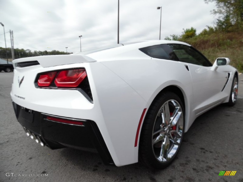 Arctic White 2016 Chevrolet Corvette Stingray Coupe Exterior Photo #107326634