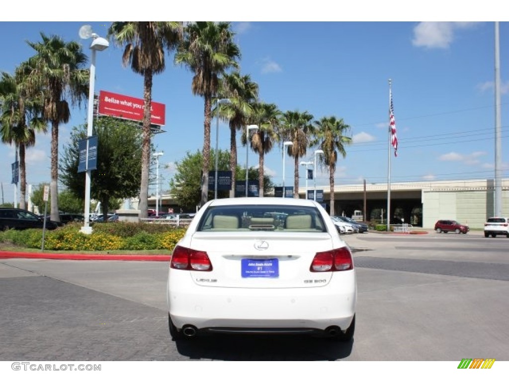 2006 GS 300 - Crystal White / Cashmere photo #6