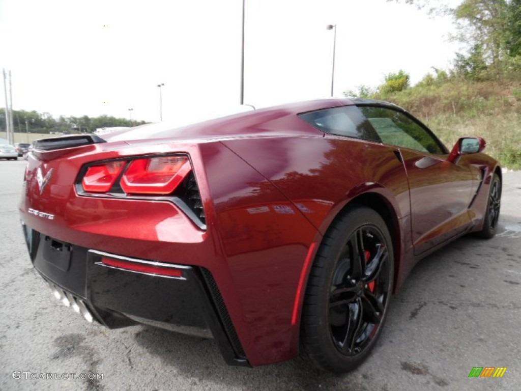 2016 Corvette Stingray Coupe - Long Beach Red Metallic Tintcoat / Jet Black photo #6