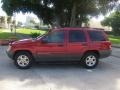 2002 Inferno Red Tinted Pearlcoat Jeep Grand Cherokee Laredo  photo #2