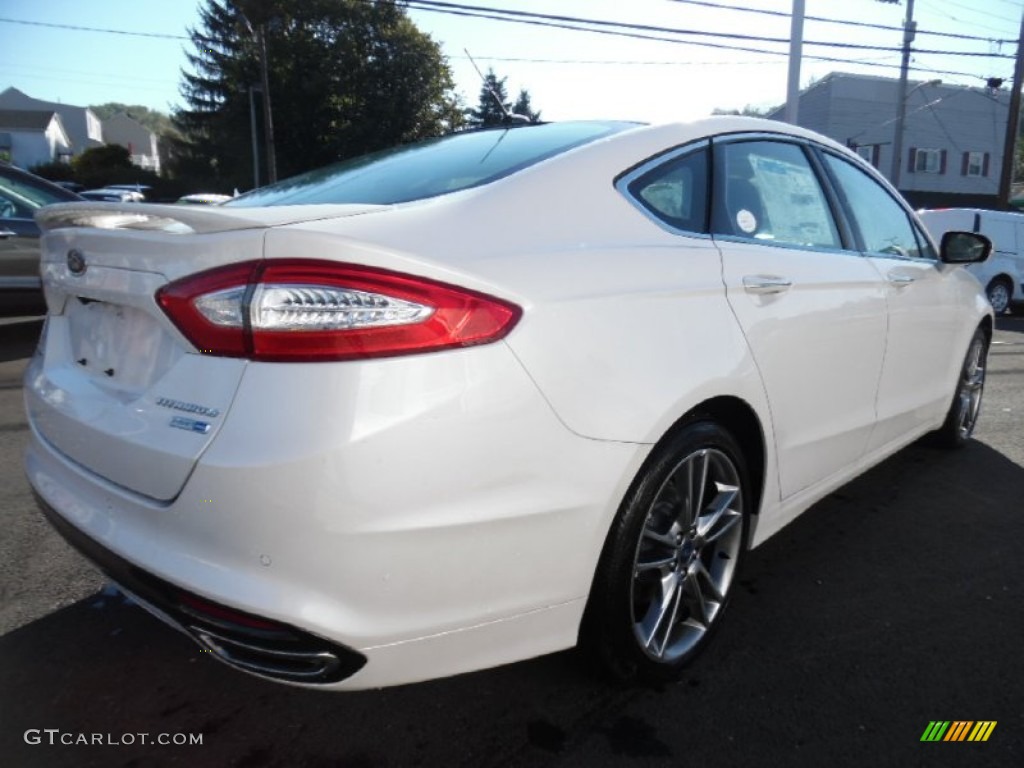 2016 Fusion Titanium AWD - White Platinum Tri-Coat Metallic / Charcoal Black photo #6