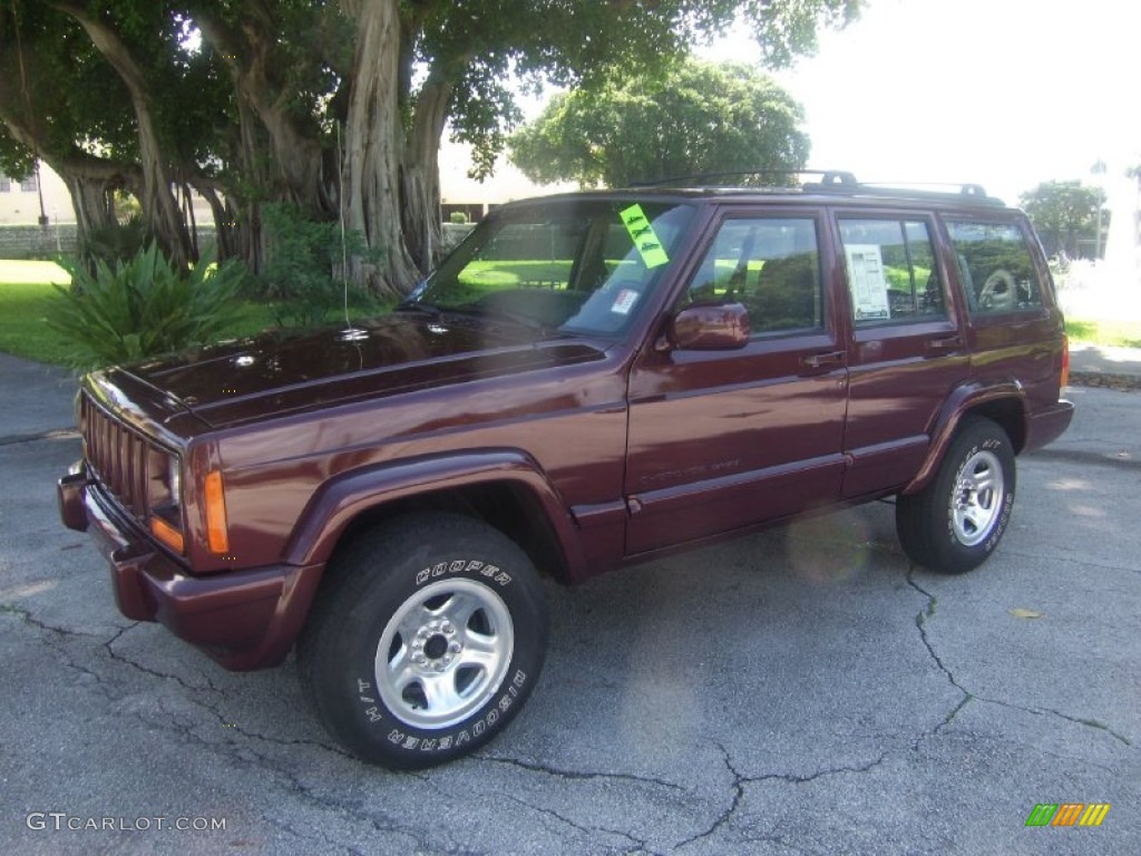 Sienna Pearl 2000 Jeep Cherokee Sport 4x4 Exterior Photo #107328602