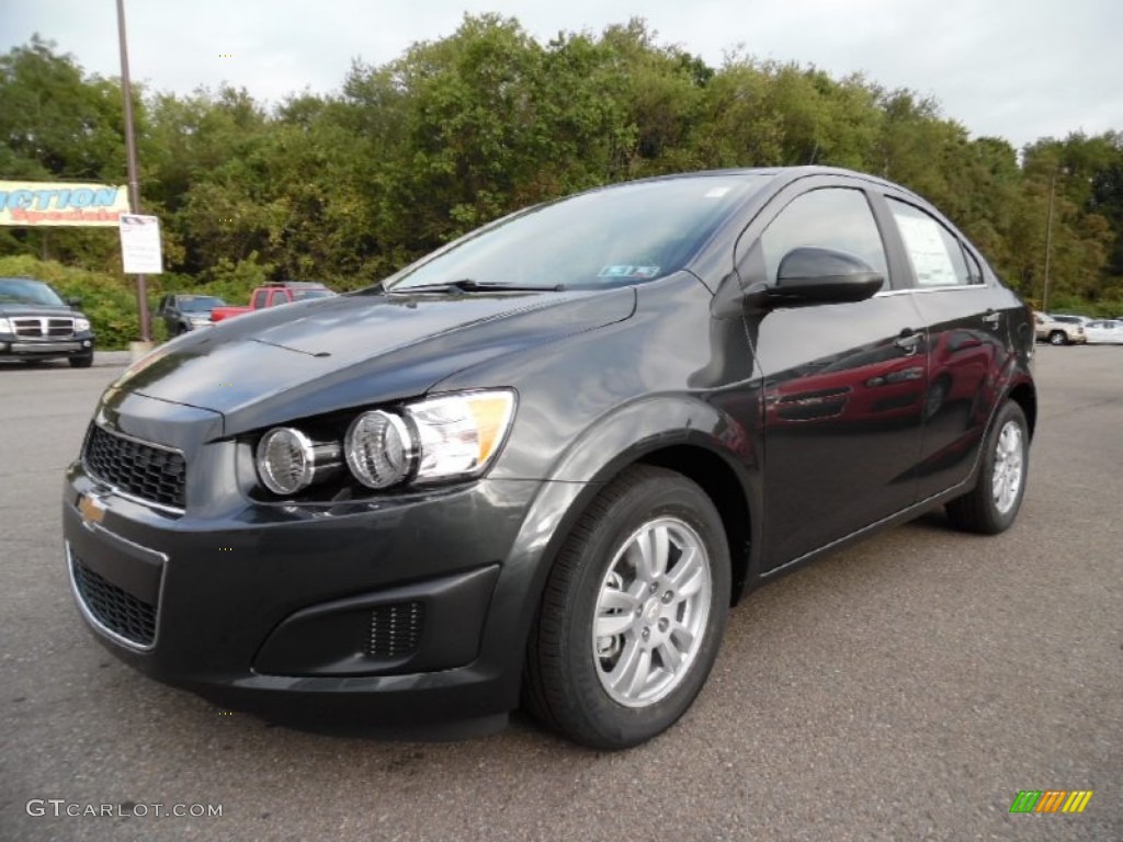 Nightfall Gray Metallic 2016 Chevrolet Sonic LT Sedan Exterior Photo #107329055