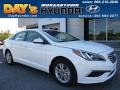 2016 Quartz White Pearl Hyundai Sonata SE  photo #1