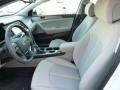 2016 Hyundai Sonata Gray Interior Front Seat Photo
