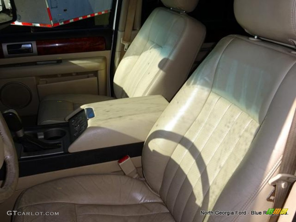 2003 Navigator Luxury - Oxford White / Light Parchment photo #9