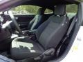 Ebony 2015 Ford Mustang V6 Coupe Interior Color