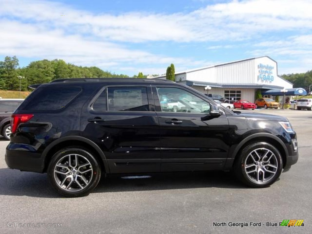 2016 Explorer Sport 4WD - Shadow Black / Ebony Black photo #6