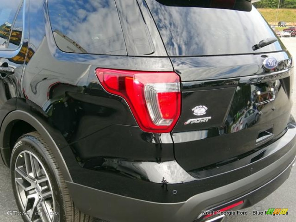 2016 Explorer Sport 4WD - Shadow Black / Ebony Black photo #40