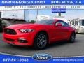2015 Race Red Ford Mustang EcoBoost Coupe  photo #1