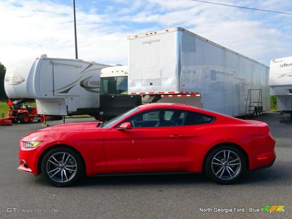 2015 Mustang EcoBoost Coupe - Race Red / Ebony photo #2