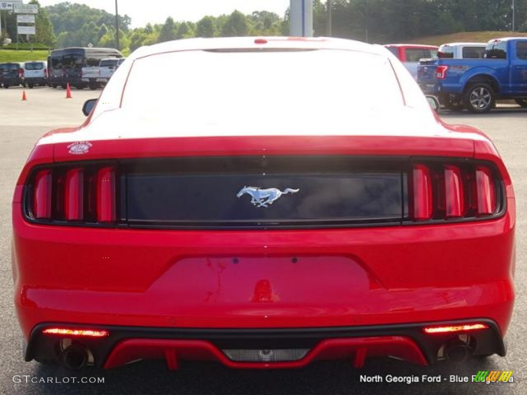 2015 Mustang EcoBoost Coupe - Race Red / Ebony photo #4