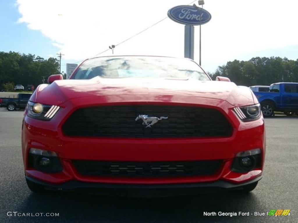 2015 Mustang EcoBoost Coupe - Race Red / Ebony photo #8