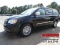 Brilliant Black Crystal Pearl 2016 Chrysler Town & Country Limited