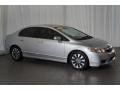 Alabaster Silver Metallic 2009 Honda Civic EX Sedan Exterior