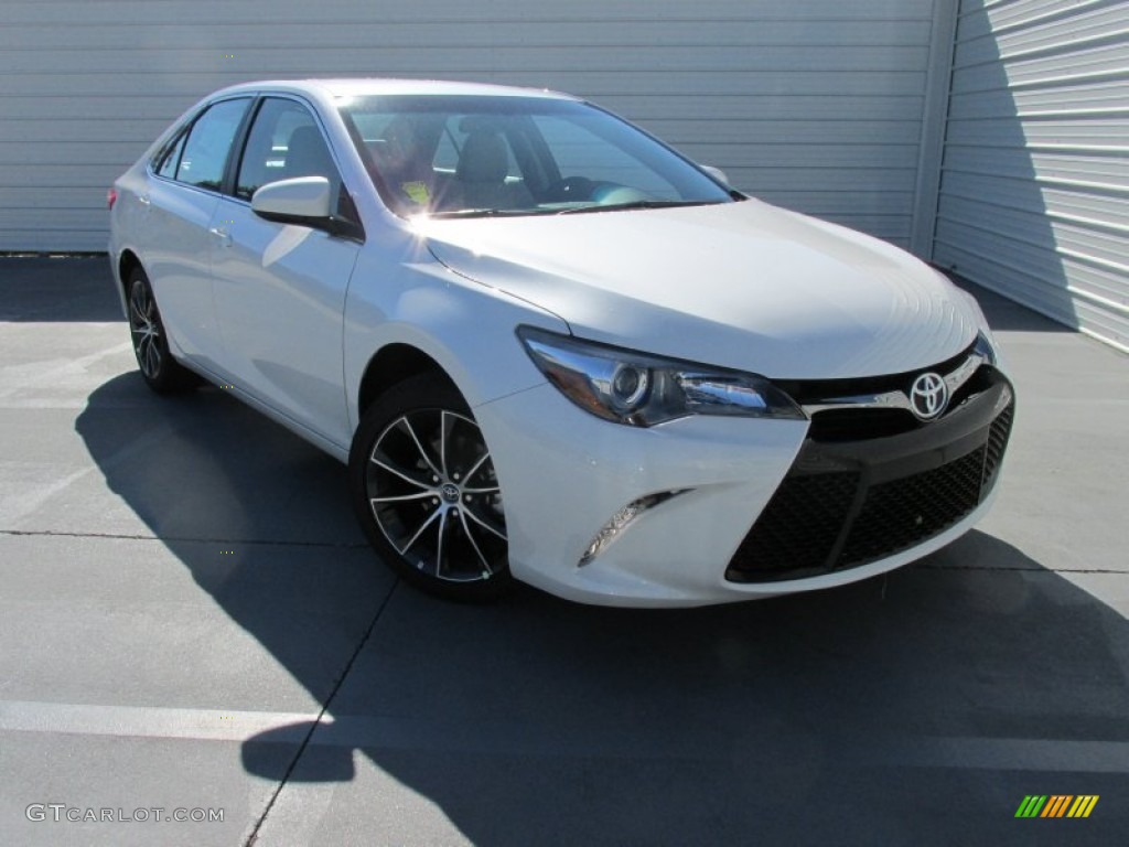 2016 Camry XSE - Blizzard White Pearl / Ash photo #2