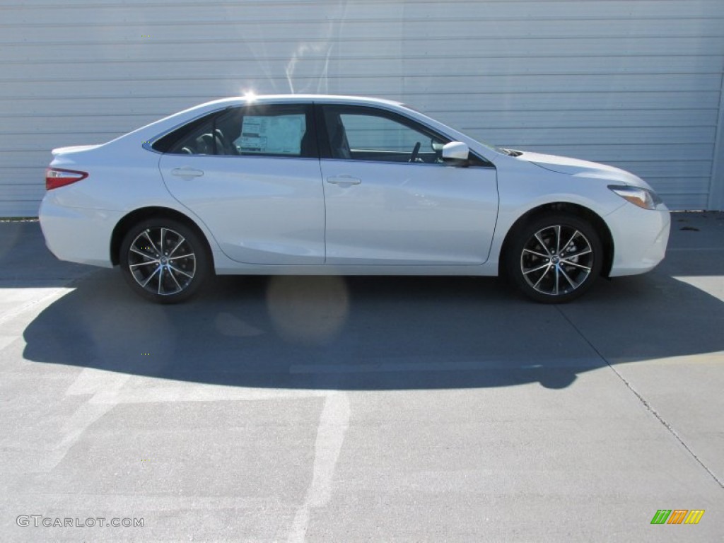 2016 Camry XSE - Blizzard White Pearl / Ash photo #3