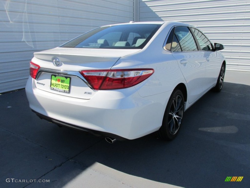 2016 Camry XSE - Blizzard White Pearl / Ash photo #4