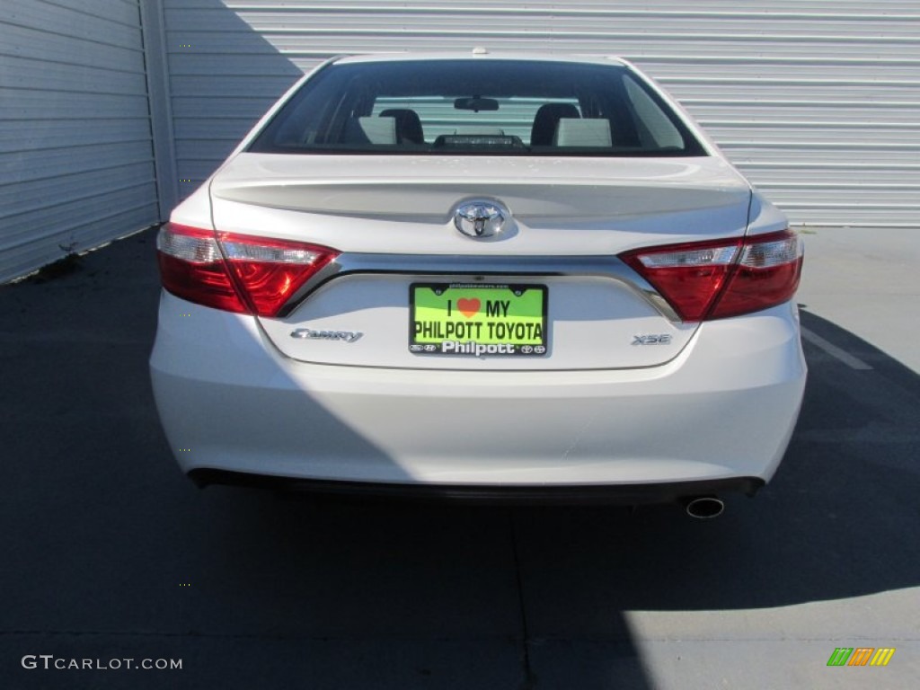 2016 Camry XSE - Blizzard White Pearl / Ash photo #5