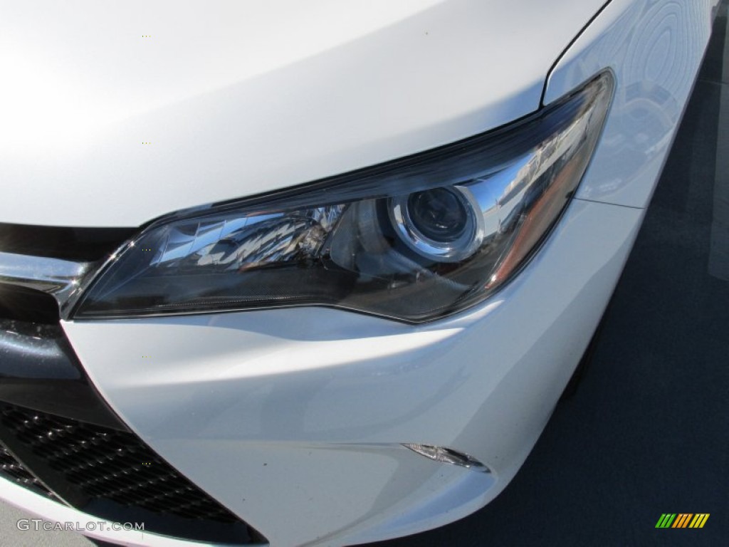 2016 Camry XSE - Blizzard White Pearl / Ash photo #9
