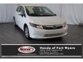 Taffeta White - Civic LX Sedan Photo No. 1