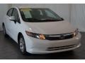 Taffeta White - Civic LX Sedan Photo No. 2
