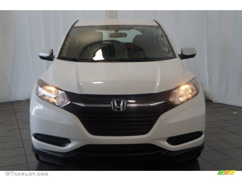 2016 HR-V LX - White Orchid Pearl / Gray photo #3