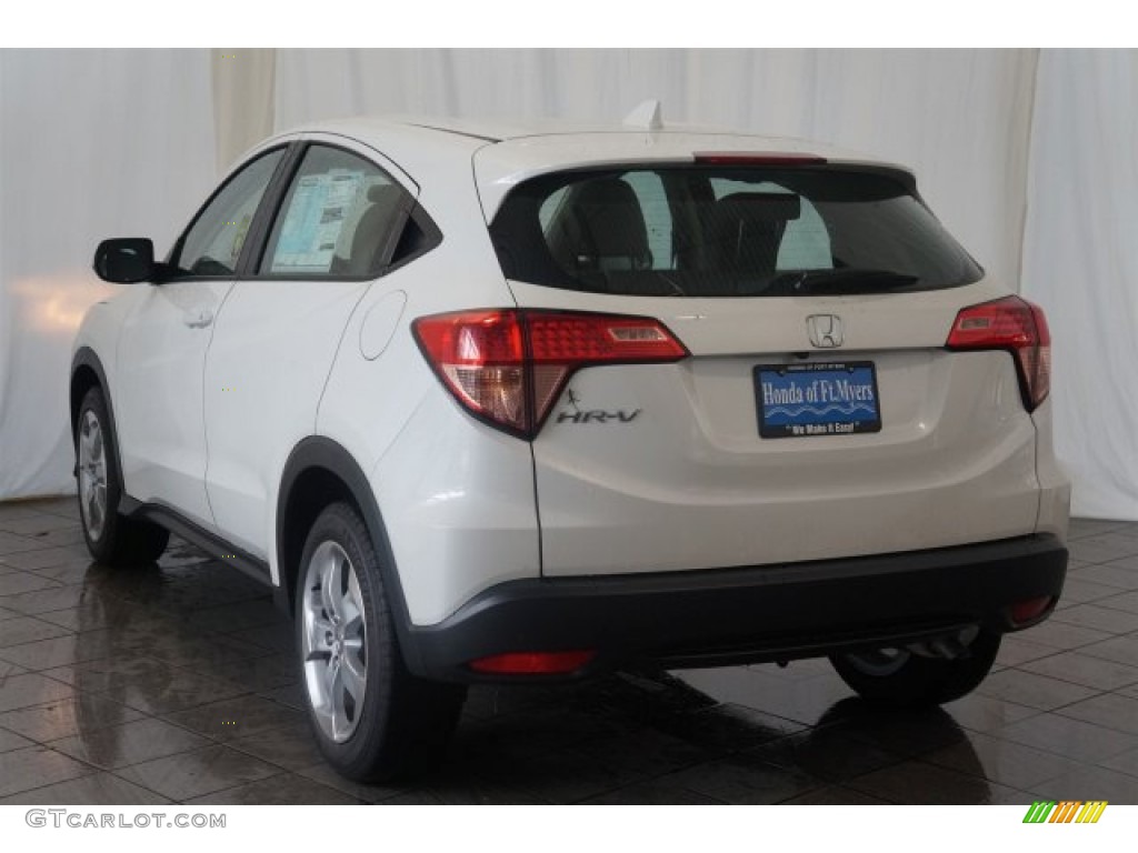 2016 HR-V LX - White Orchid Pearl / Gray photo #7