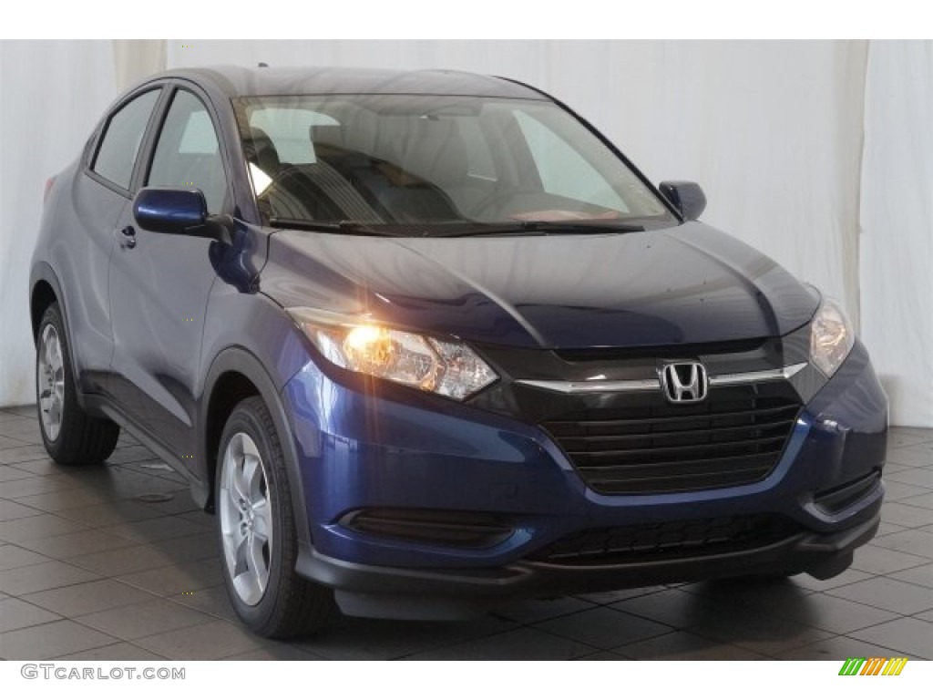 Deep Ocean Pearl 2016 Honda HR-V LX Exterior Photo #107338991