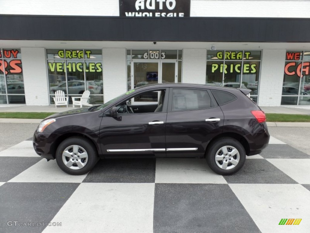 2013 Rogue S - Cayenne Red / Black photo #1