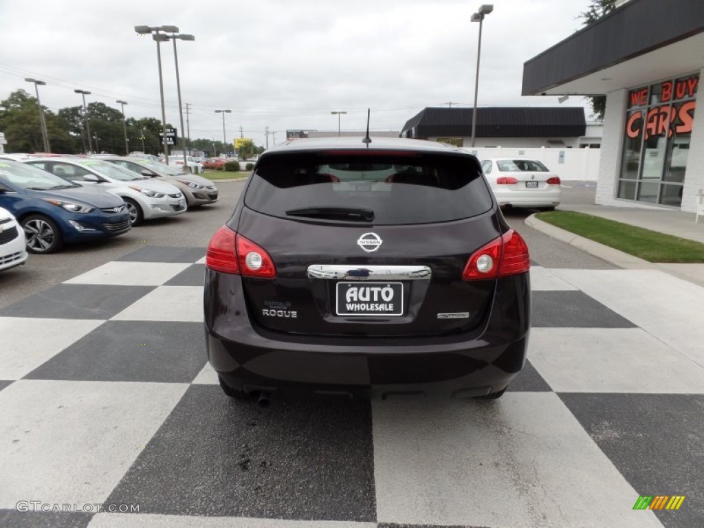 2013 Rogue S - Cayenne Red / Black photo #4